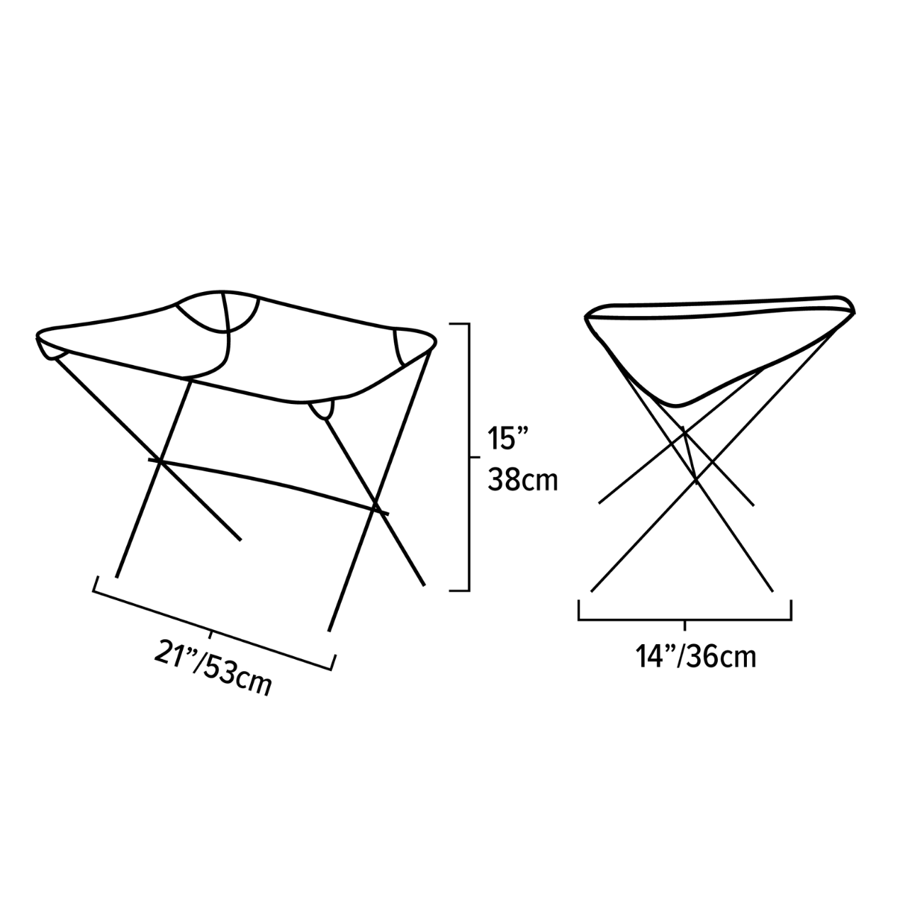 skyline ul stool dimensions
