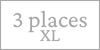 3 places xl