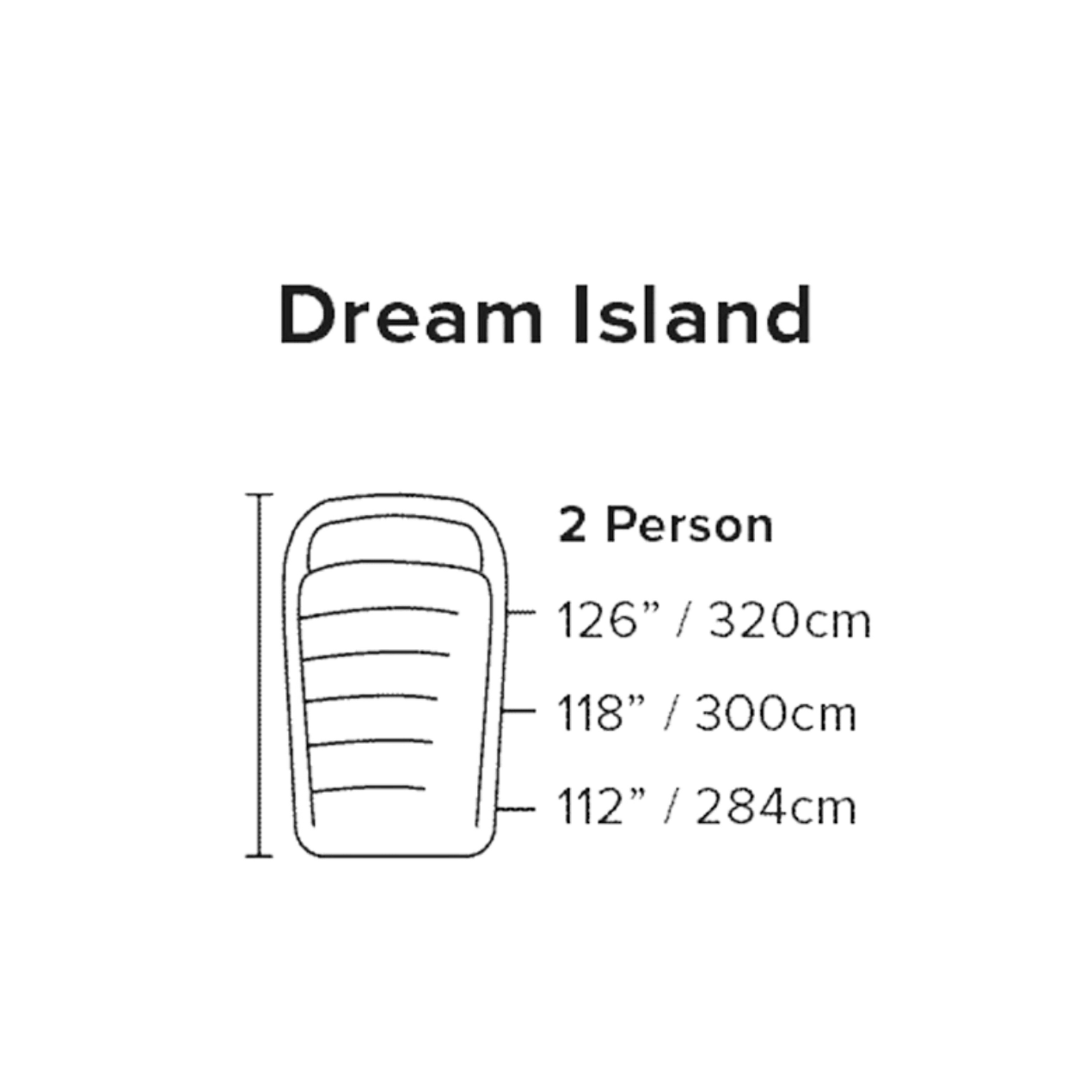big agnes dream island dimensions