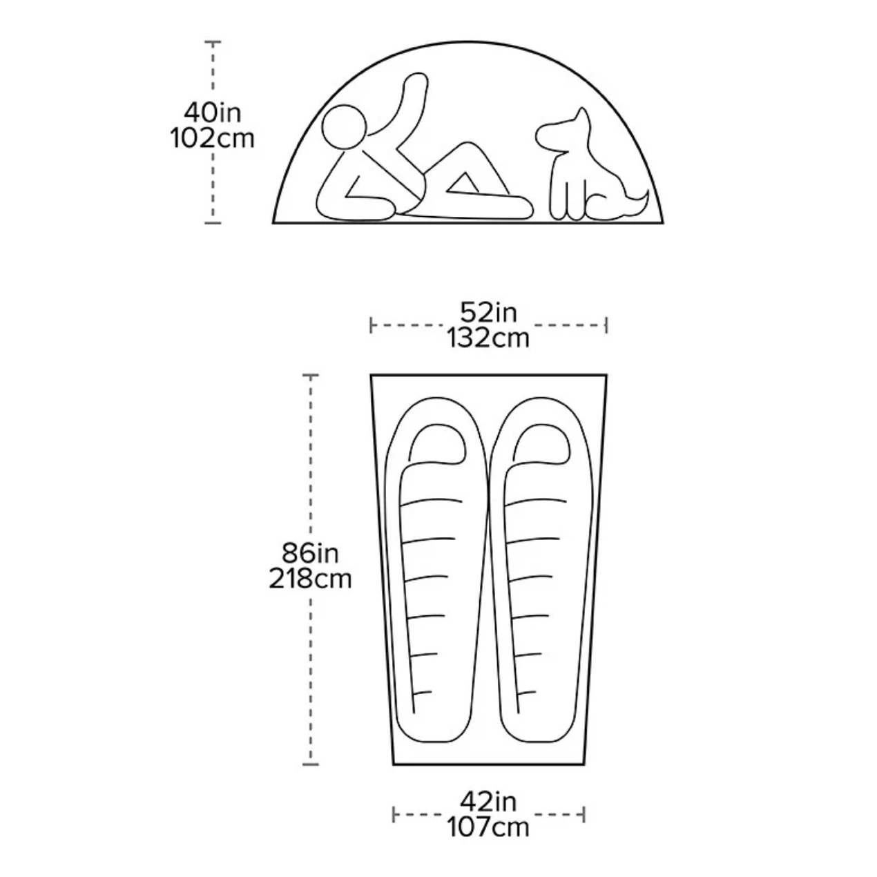 big agnes tente shield 2 dimensions