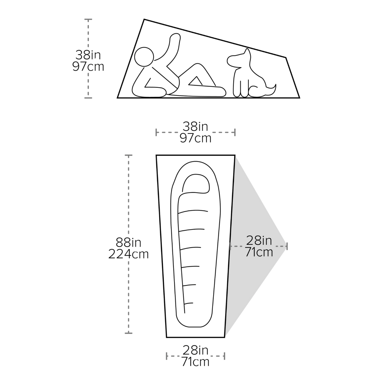 Copper spur uL1 dimensions